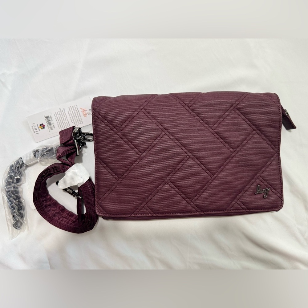 Lug Matte Luxe VL Shoulder Bag - Wine
